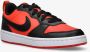 Nike court borough low recraft sneakers rood zwart kinderen - Thumbnail 2