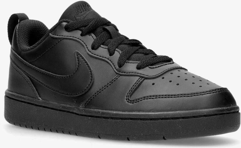 Nike court borough low recraft sneakers zwart kinderen