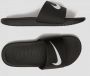 Nike Kawa Slide Bgp Slippers Black White - Thumbnail 39