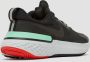 Nike React Miler 2 Sneakers Mannen Zwart Wit Groen - Thumbnail 10
