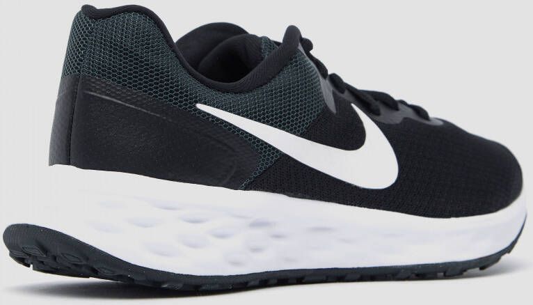 Nike revolution 6 hardloopschoenen zwart wit dames