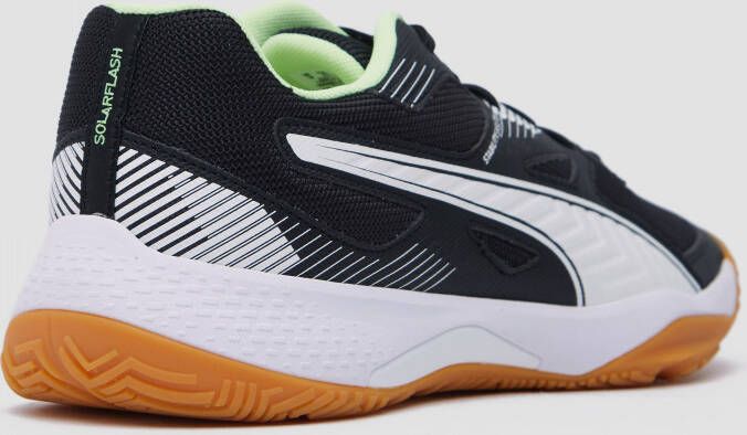 Puma solarflash ii indoorschoenen zwart wit heren