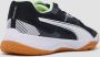 Puma solarflash ii indoorschoenen zwart wit heren dames - Thumbnail 10