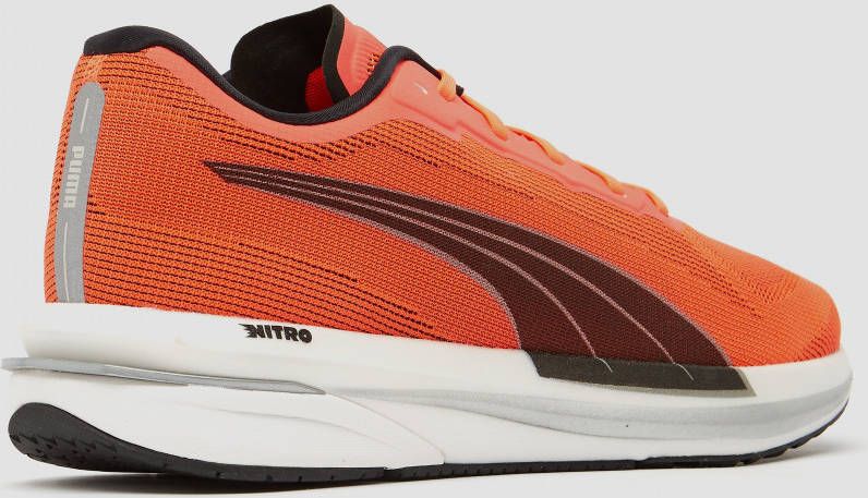 Puma velocity nitro hardloopschoenen rood heren