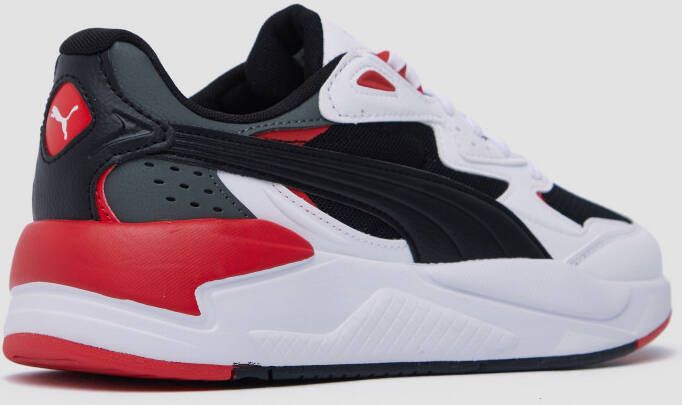 Puma x ray speed sneakers zwart rood kinderen