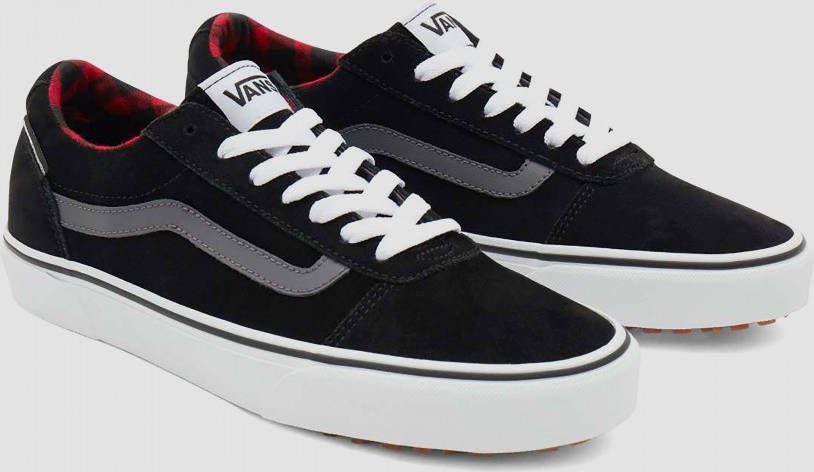 Vans ward guard suède sneakers zwart heren