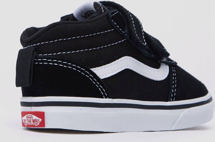 Vans ward mid sneakers zwart kinderen