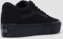 Vans Ward Platform Dames Sneakers (Canvas) Black Black - Thumbnail 14