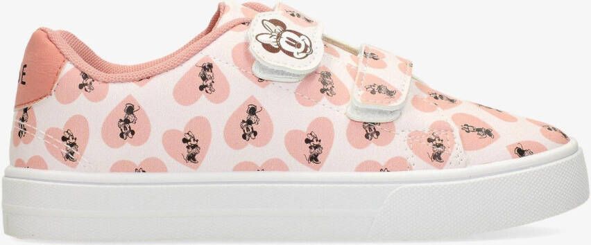 Disney Minnie Mouse Schoenen Wit Klittenband Sneakers Meisjes