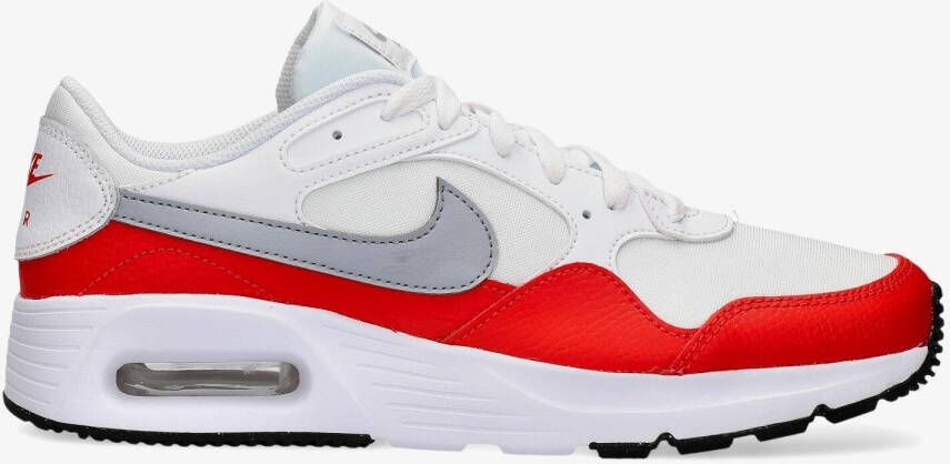 Nike air max sc sneakers wit rood heren