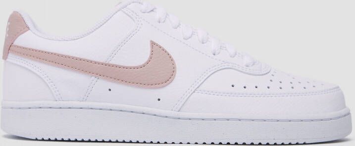 Nike court vision low next nature sneakers wit roze dames