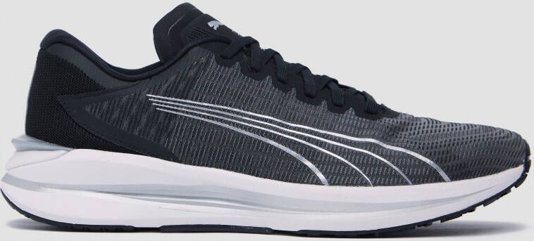 Puma electrify nitro hardloopschoenen zwart wit heren