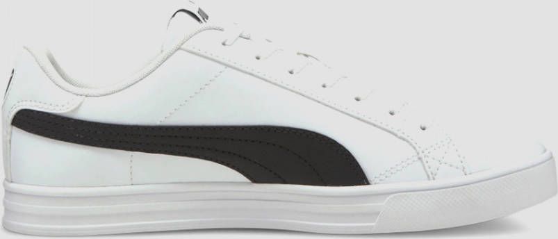 Puma smash vulcanised v3 low sneakers wit zwart heren