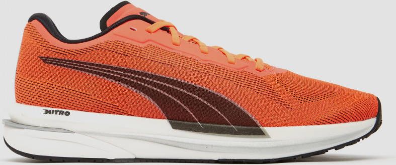 Puma velocity nitro hardloopschoenen rood heren