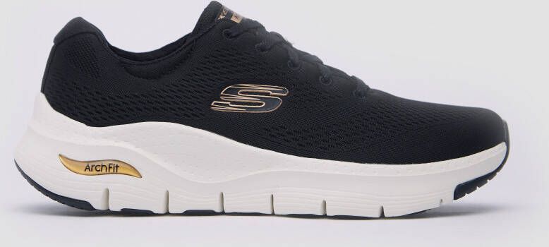 Skechers arch fit hardloopschoenen zwart goud dames