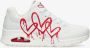 Skechers Damestrainers Jgoldcrown: Uno-Dripping In Love White Dames - Thumbnail 2