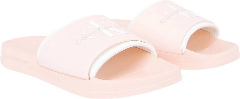 Calvin Klein Slide Monogram Slippers Dames