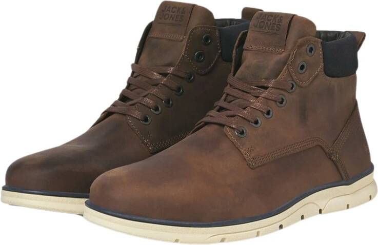 Jack & jones Tubar Leather Brandy Schoenen Heren