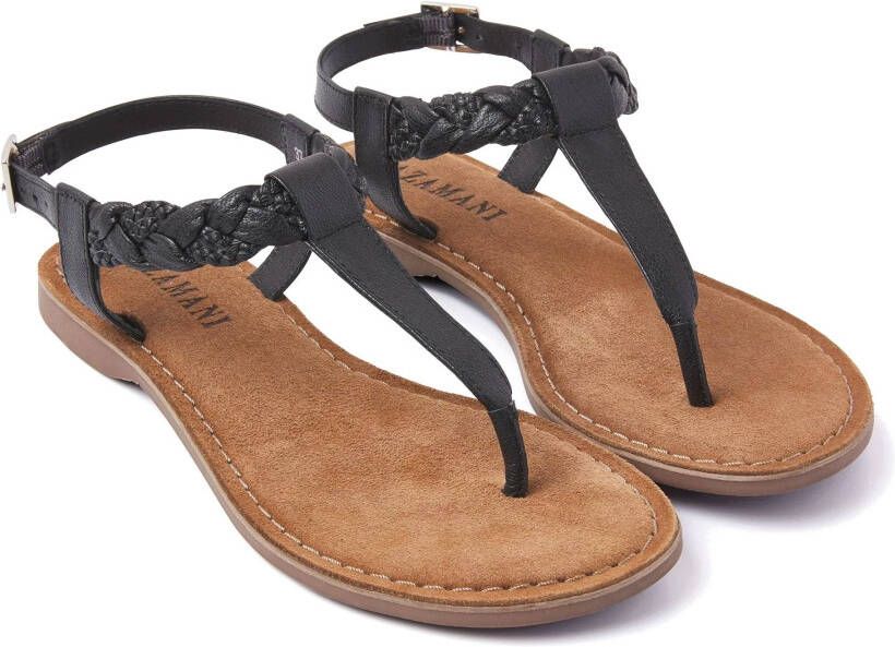 Lazamani T-strap Sandalen Dames