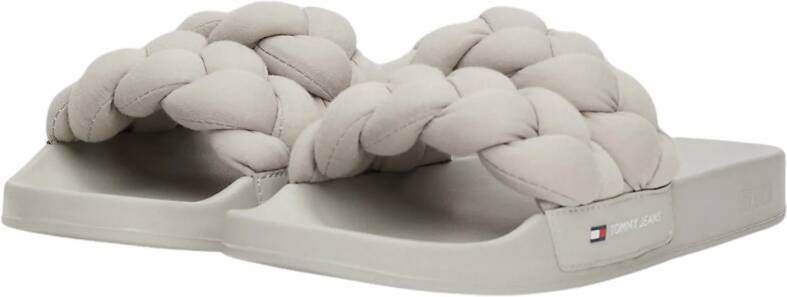 Tommy Hilfiger Chunky Braided Badslippers Dames