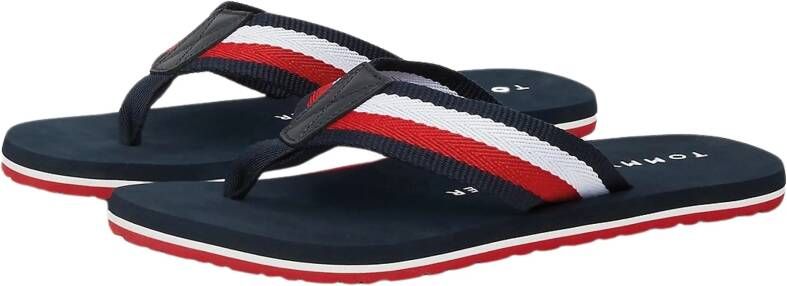 Tommy Hilfiger Corporate Signature-Tape Teenslippers Heren