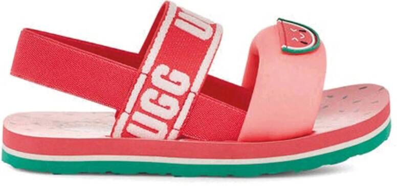 Ugg Zuma Sling Slide Watermelon Stuffie Sandalen Junior