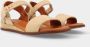 Red Rag Beige Suède Sandalen Trendy Model Beige Dames - Thumbnail 2