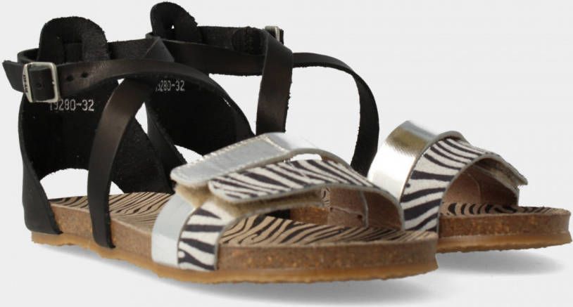 RED-RAG Zwarte Sandalen | 19280