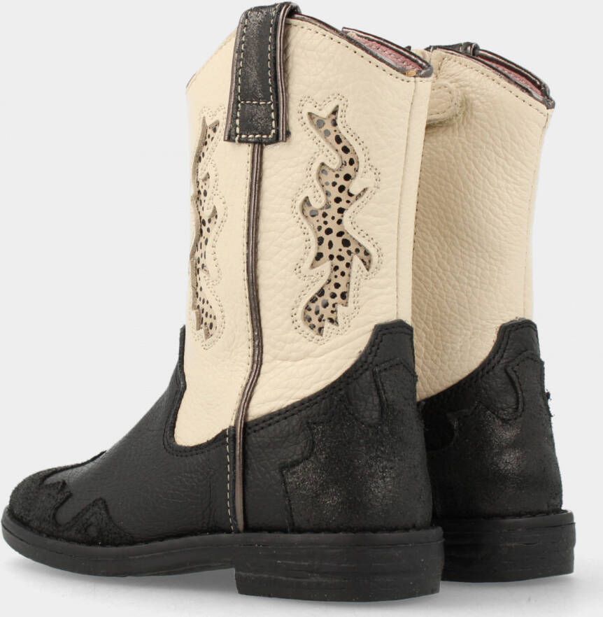 RED-RAG Zwarte western boots | 12496