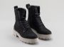 Rehab Footwear Keet Nub | Hoge zwarte boots - Thumbnail 3