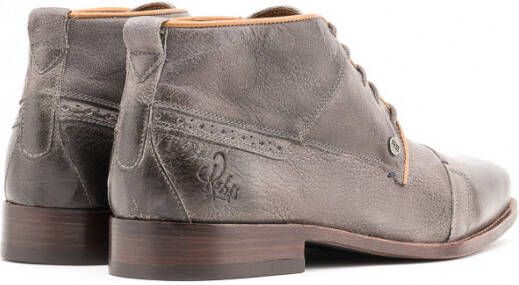 Rehab Footwear Lector | Smoke grijze veterschoen