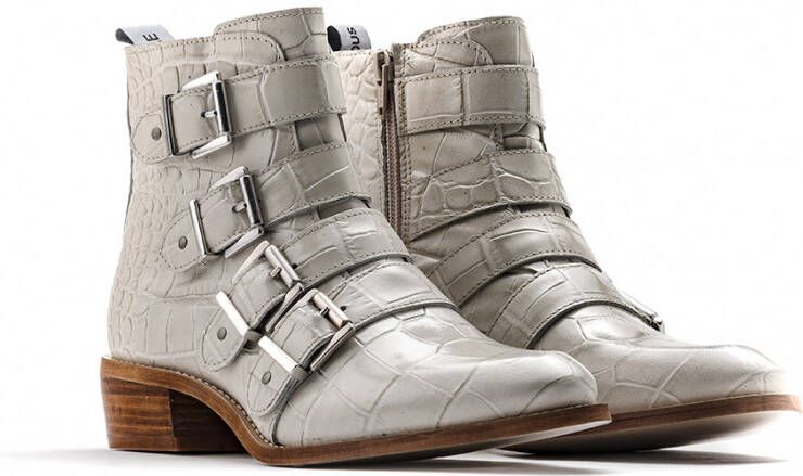 Rehab Footwear Ruby Crc Tpe | Lage bikerboot taupe