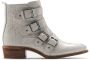 Rehab Footwear Ruby Crc Tpe | Lage bikerboot taupe - Thumbnail 2