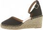 Via vai 58122 Flora 02 900 Basquet Nero Espadrilles - Thumbnail 2