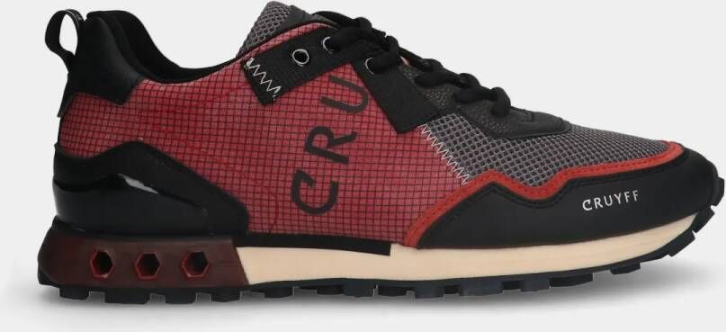 Cruyff Superbia Hex 973 Grey Red heren sneakers