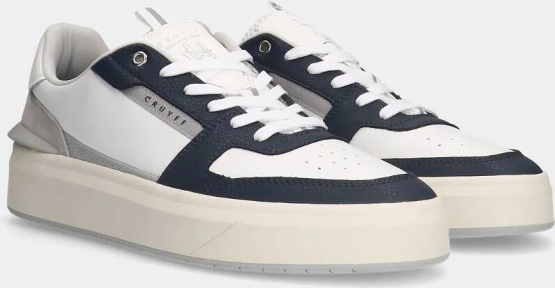 Cruyff endorsed Tennis white black heren sneakers