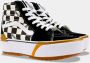 Vans Sk8-Hi Stacked Checkerboard Dames - Thumbnail 2