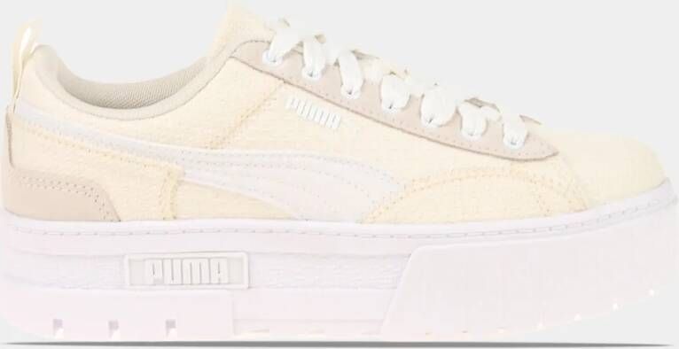 Puma Mayze Patchwork Wit Crème Dames