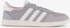 Adidas Breaknet suede dames sneakers grijs wit