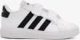 Adidas Sportswear Grand Court 2.0 sneakers wit matzilver Imitatieleer 20 - Thumbnail 4