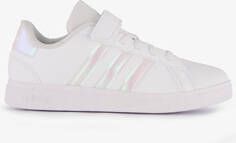 Adidas Grand Court 2.0 kinder sneakers wit zilver