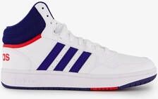 Adidas Hoops 3 kinder sneakers wit blauw