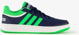 Adidas Hoops 3.0 CF C kinder sneakers blauw groen