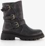 BLUE BOX dames biker boots met gespen grijs - Thumbnail 2