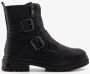 Blue Box dames biker boots met ritsen zwart - Thumbnail 2