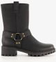 BLUE BOX dames biker boots zwart - Thumbnail 2