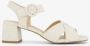 Blue Box dames sandalen met hak beige - Thumbnail 2