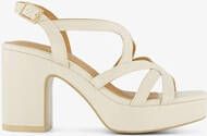 Blue Box dames sandalen met hak beige