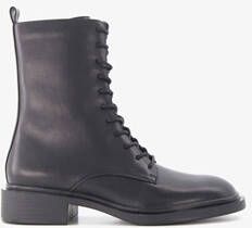 Blue Box dames veterboots zwart