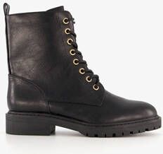 BLUE BOX dames veterboots zwart